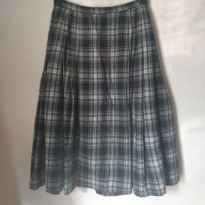 Pendleton Plaid Skirt